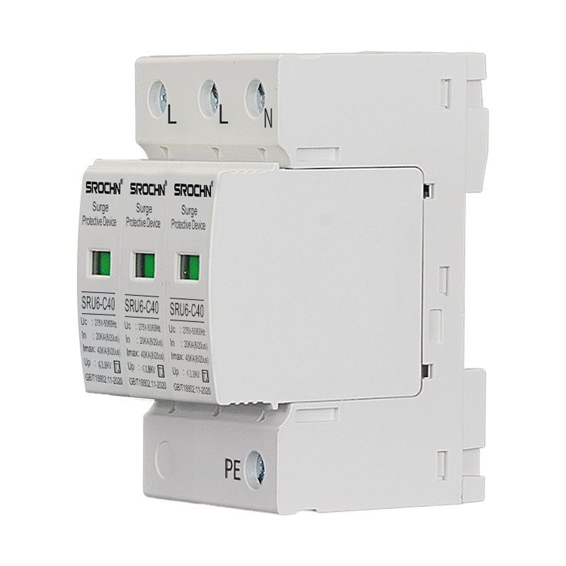 3P 275V T2 Lightning Arrester 20KA to 40KA Surge Protective Device SPD (2).jpg