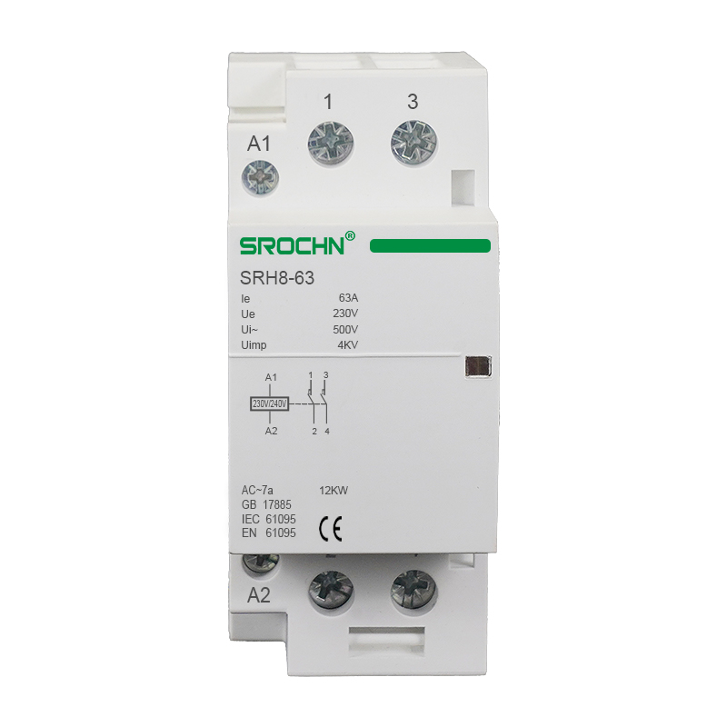 Micro Contactor Rail-Mounted 2P63A4 Normally Open Modular AC Contactor (1).jpg