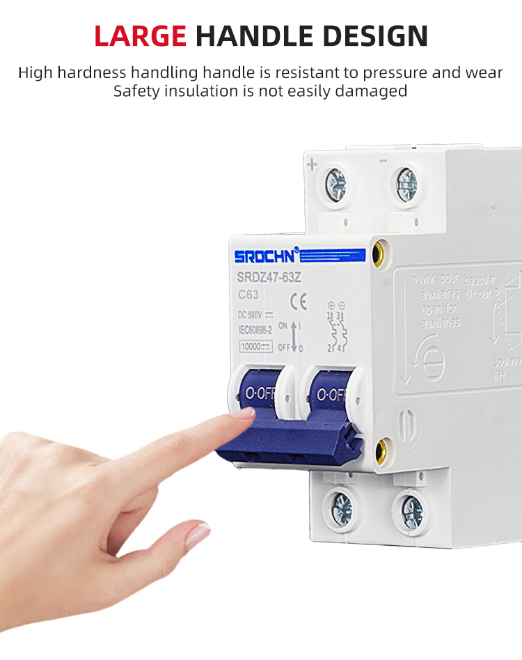 Photovoltaic DC Miniature Circuit Breaker Switch (6)