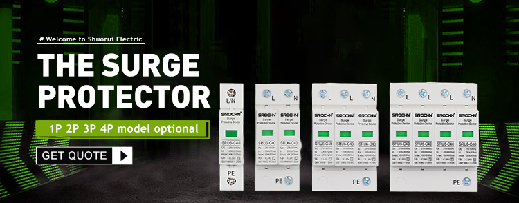 4P 275V T2 Surge Protective Device 20KA-40KA Lightning Protection SPD (1)