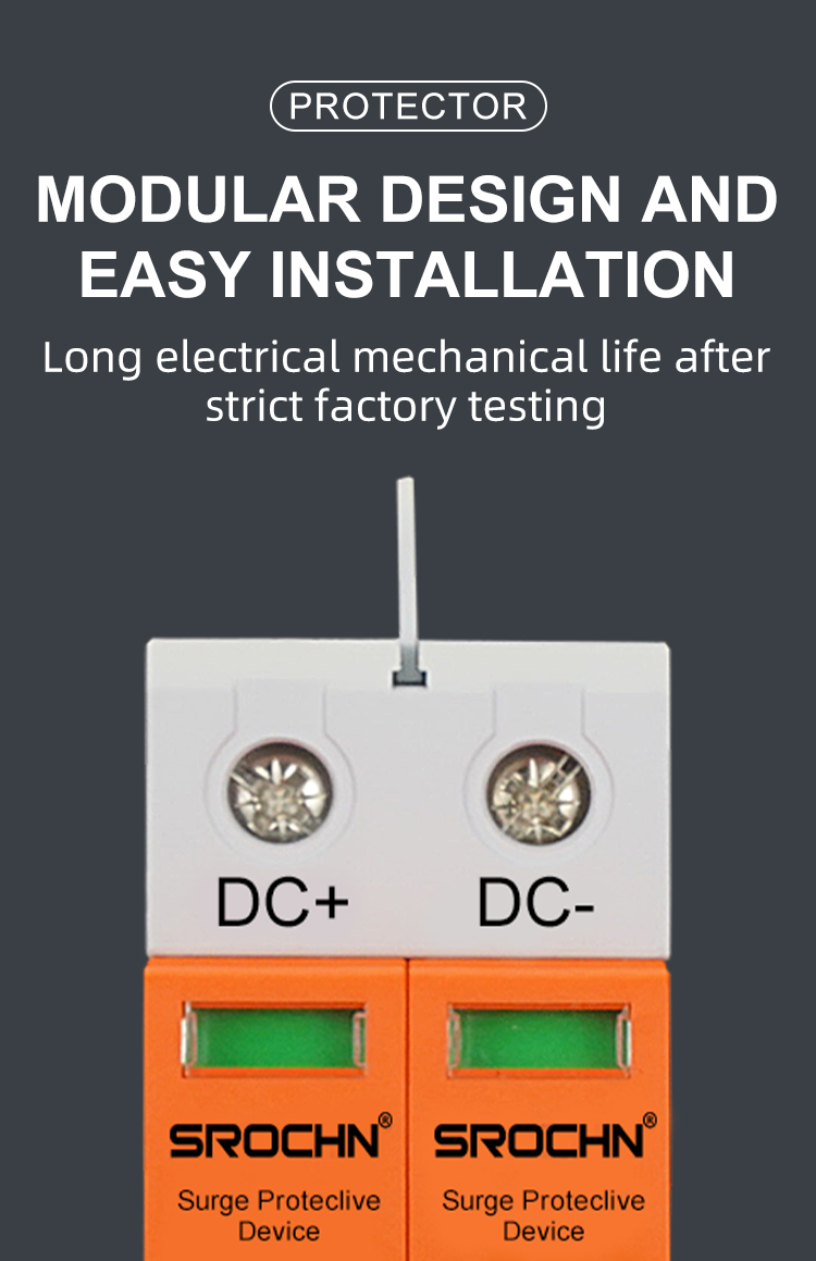 150VDC T2 Surge Protective Device with Compact Design (8)