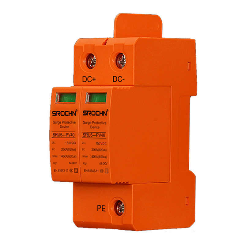 2P 150VDC T2 40kA Orange Surge Protective Device 20kA SPD for Medium Voltage DC Systems (3).jpg